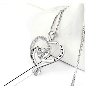 Sterling Silver Heart Pendant Necklace